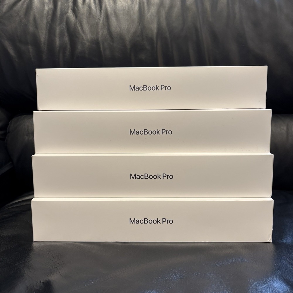 Lot Of 4 Empty Boxes Apple MacBook Pro 14-inch Laptop Model A3401 24GB/512GB